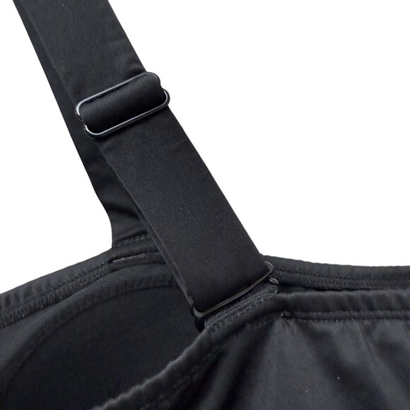 Torrid Sports Bra Top Large (0 Torrid) Black Swim Workout Padded - Picture 6 of 7